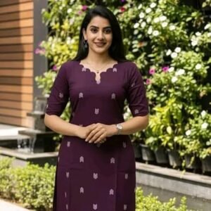 Women Cotton Printed Kurti | Casual Ethnic Kurta for Office & College