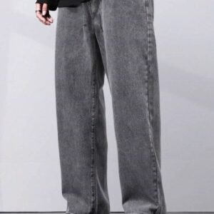 Sobbers Men Slim Mid Rise Dark Blue Jeans